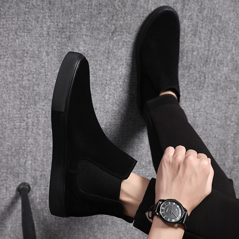 Streetwear Brand Famous - famous brand men casual chelsea boots