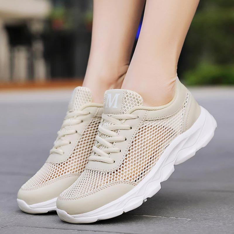 Online Streetwear Brand - Summer Breathable Sneakers Women Mesh Women's
