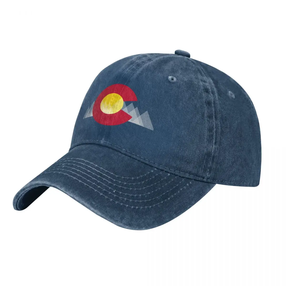 Streetwear Brand Bag - Basic Geometric Mountain Traditional Colorado State
