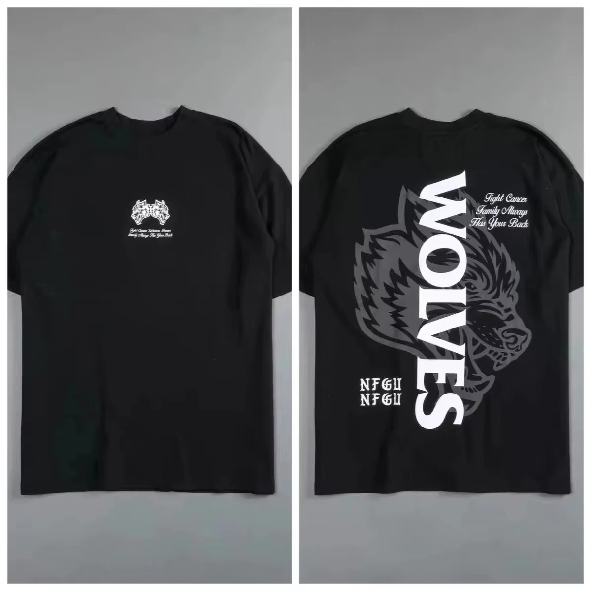 Retro Black Wolf Head High End - Streetwear Brand Marketing recension och pris