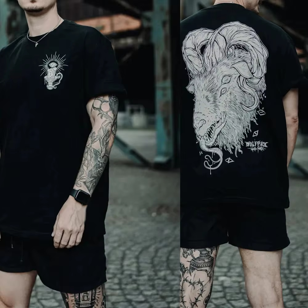 THE MOON Cat ​​Tattoo Style Tr - Streetwear Brand Cat recension och pris