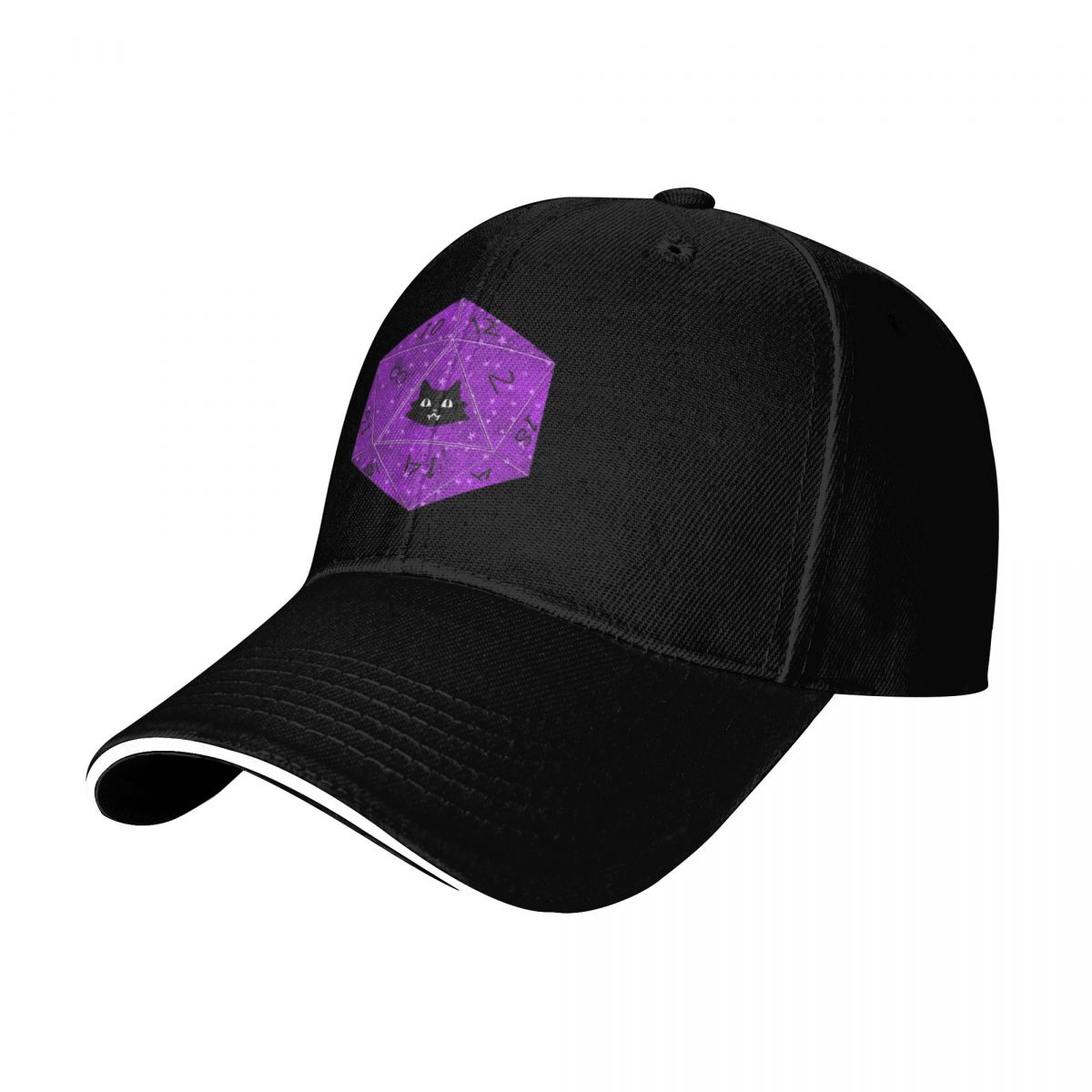 D20 black cat Baseball Cap Bra - Streetwear Brand Cat recension och pris