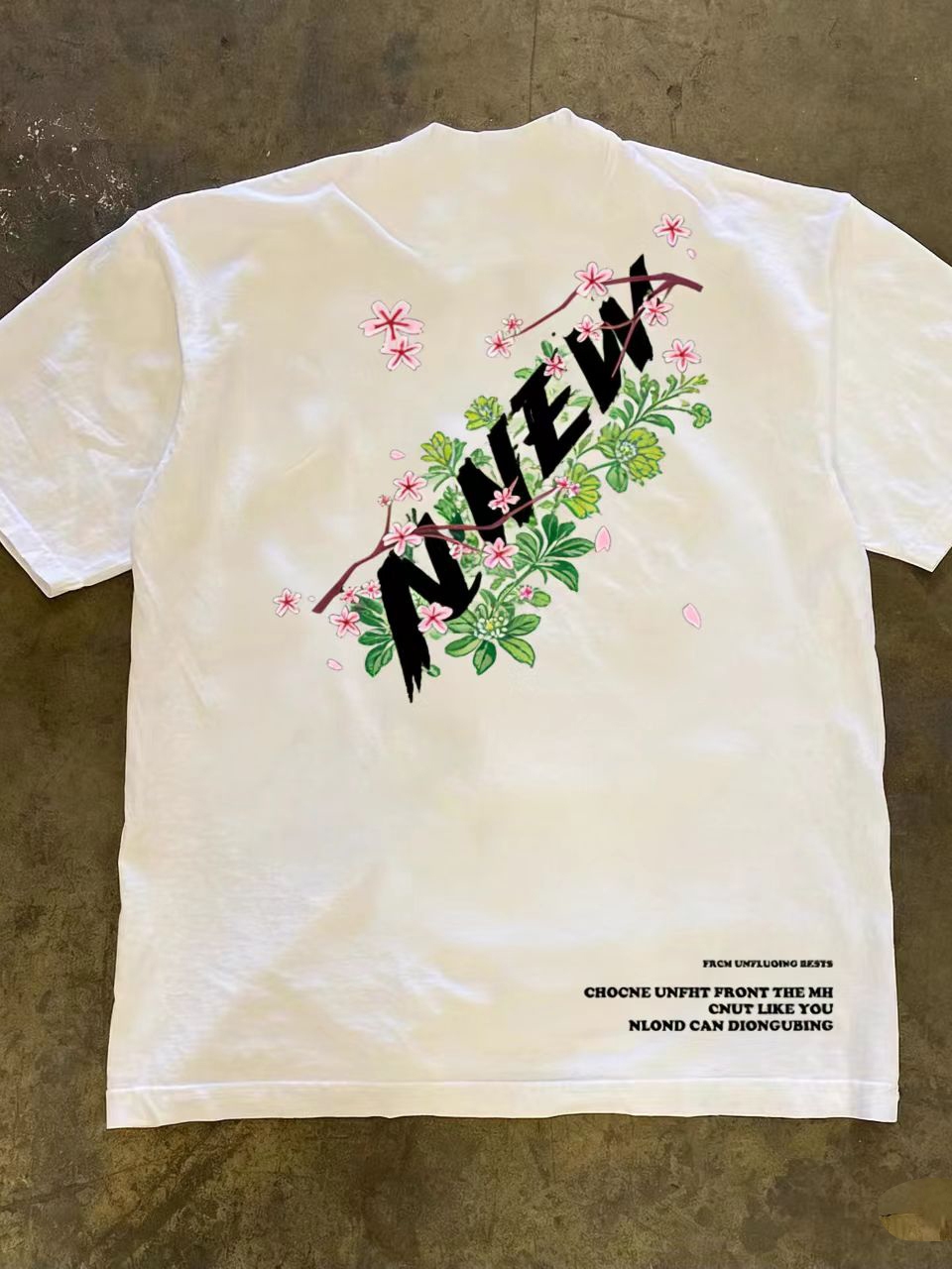 American Style Floral Print Pu - Streetwear Brand Flower recension och pris