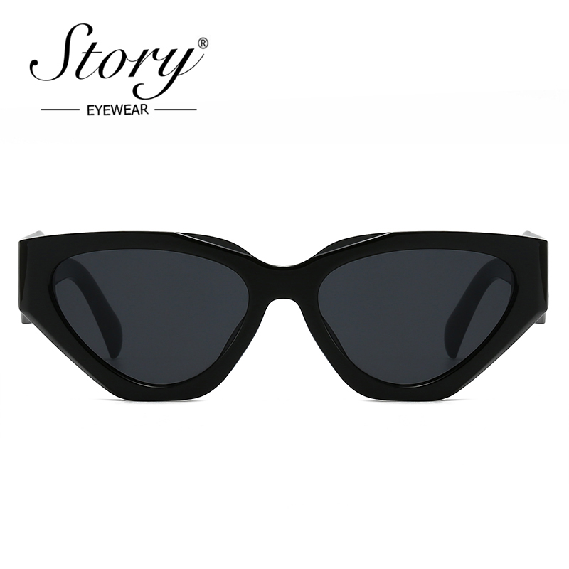 STORY Trendy Large Cat Eye Sun - Streetwear Brand Cat recension och pris
