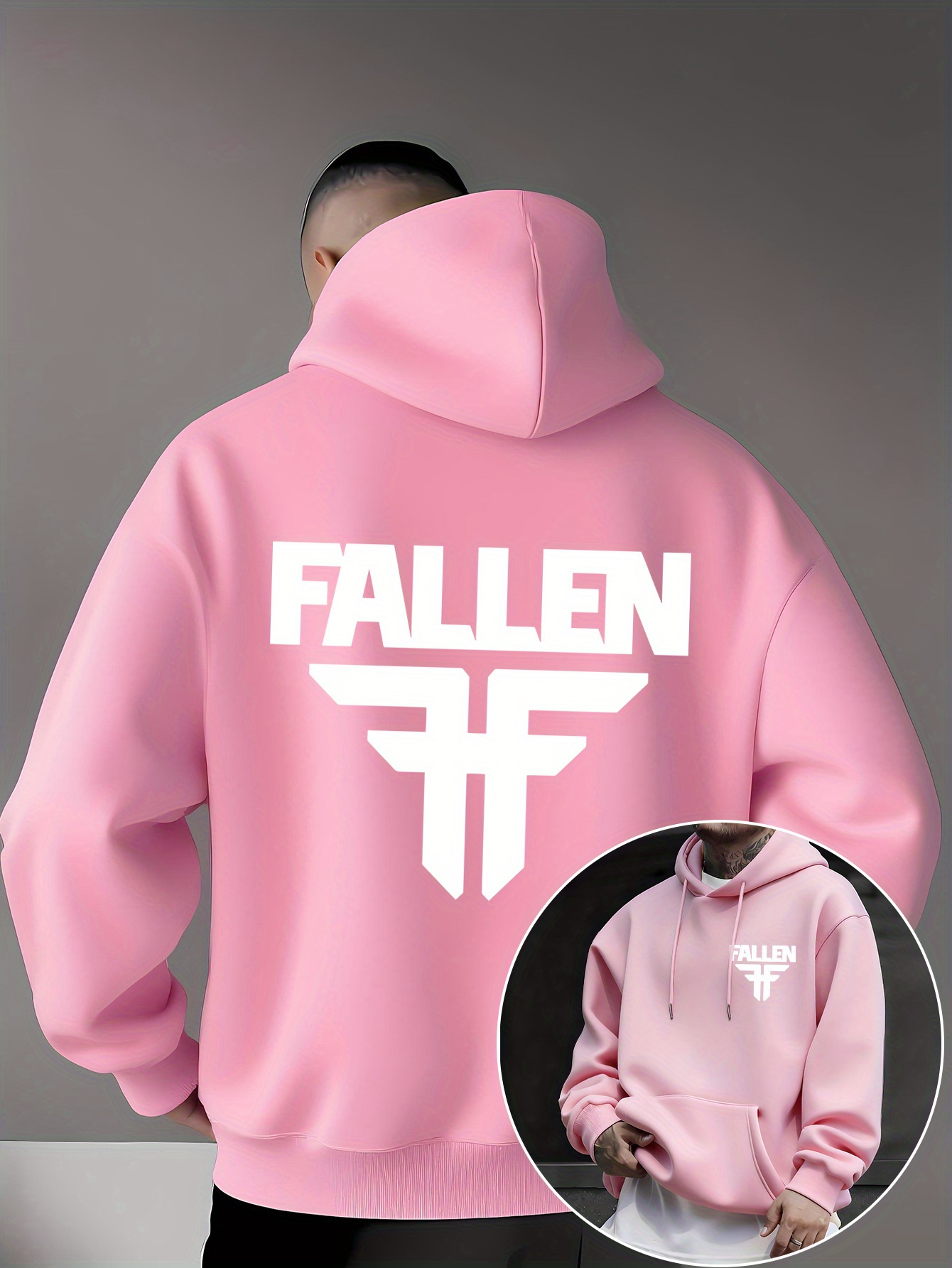 Skate Style FALLEN Hoodie for  - Streetwear Brand Logo Design recension och pris