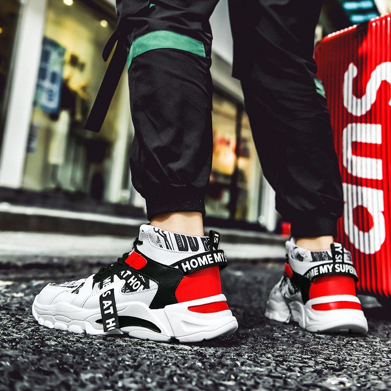 Large Size High Top Chunky Man - Online Streetwear Brand recension och pris