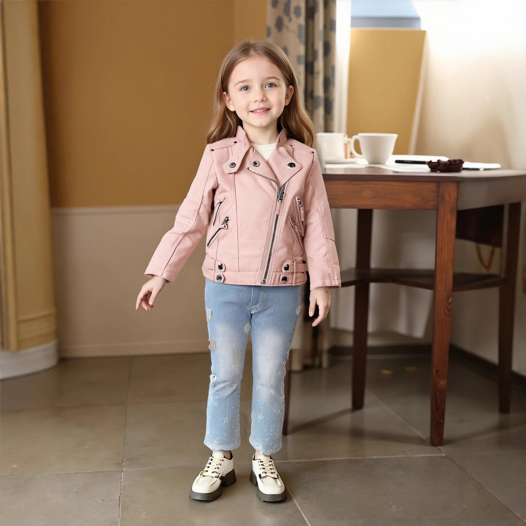 2-12Y Girls Christmas Pink Red - Streetwear Brand Logo Design recension och pris