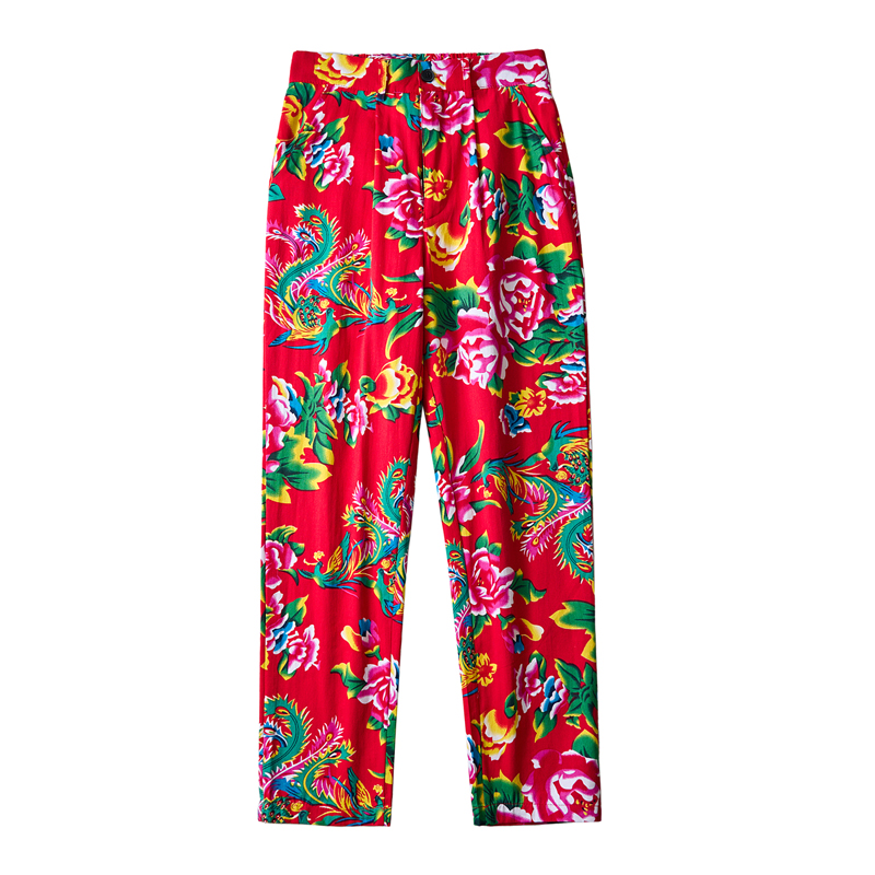 Men Chinese Style Popular Pant - Streetwear Brand Flower recension och pris